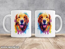 Hrnek - 0327 - Zlatý retrívr 01